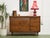 Merton Gershun Style Bassett Mid Century Walnut and Brass Louvered Credenza For Sale - Image 10 of 12