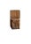 Wood Sculptural Textured Teak Wood Chair For Sale - Image 7 of 10
