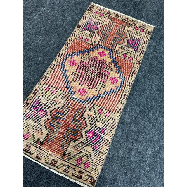 Early 21st Century Turkish Yastik Rug 1'5" x 3'1" For Sale - Image 5 of 5