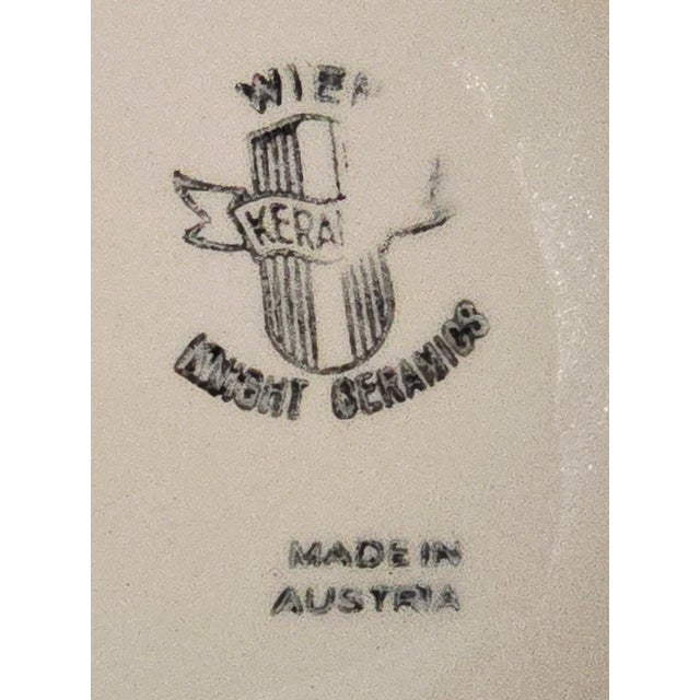 Keramos Vienna Figural Bowl by Anton Kliber – Mid-Century Austrian Folk Art For Sale - Image 9 of 12