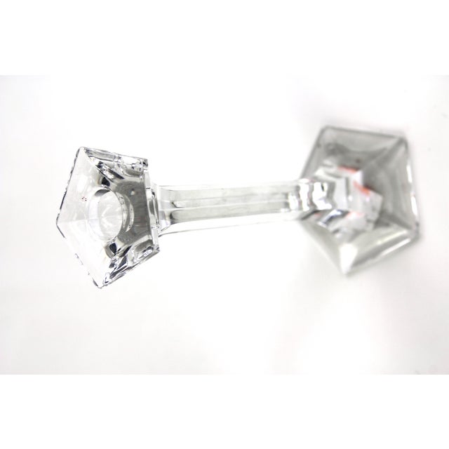 Pentagon Candleholders by C.J.Riedel for Riedel Glas, 1970s, Set of 2 For Sale - Image 6 of 9