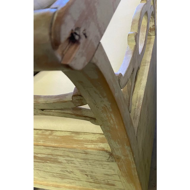 Mid 19th Century Swedish Child's Settee For Sale - Image 11 of 11