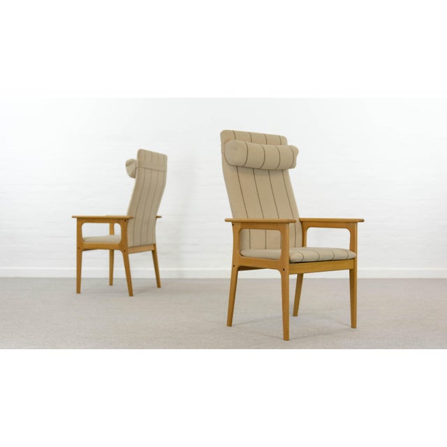 Set of Danish High-Back Chairs from Domus Danica For Sale - Image 13 of 18
