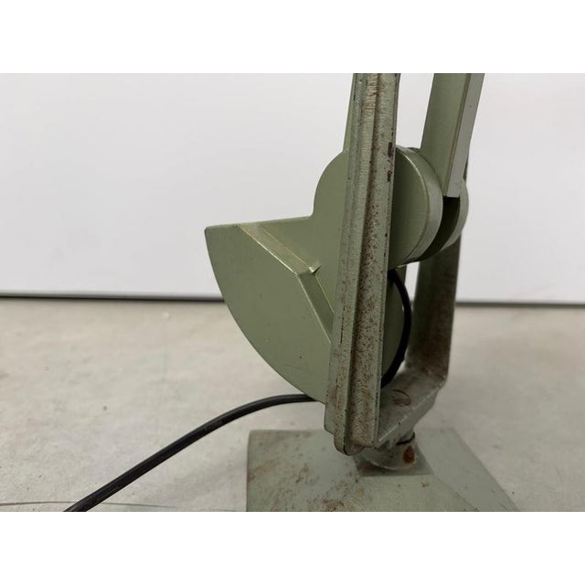 Articulated Workshop Light from Erpe, Belgium, 1950s For Sale - Image 9 of 15