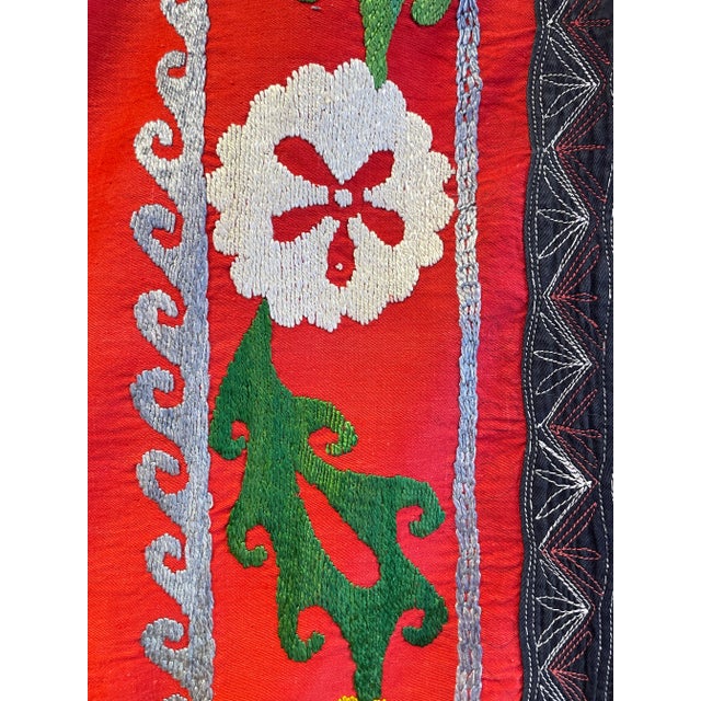 Stunning Pictorial Suzani For Sale - Image 12 of 12