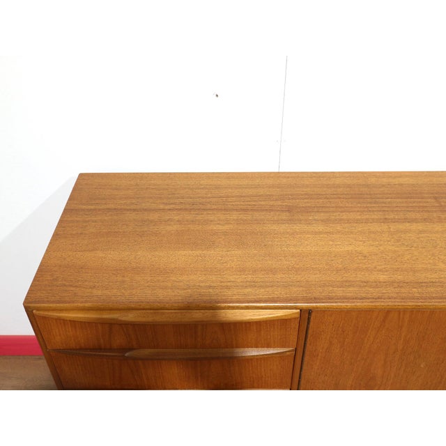 Mid Century Modern Vintage Teak Credenza Sideboard by McIntosh Danish Style For Sale - Image 14 of 15