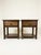 Vintage Country-Style Nightstands in Oak, Set of 2 For Sale - Image 4 of 4
