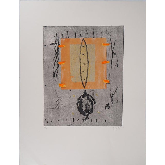 Didier Hagege, Onion, 1997, Original Etching For Sale - Image 6 of 6