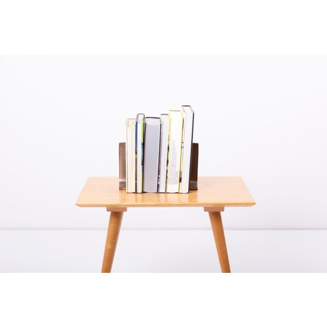 Metal Modernist Bronze Bookends by Ben Seibel, USA, 1950s, Set of 2 For Sale - Image 7 of 18
