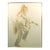 David Peter Ramos "Indian Dancer" Original Prismacolor Art on Canvas For Sale