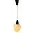 Vintage ceiling mounted lamp. The lamp is in great condition and comes including the bulb and powercord. Translucent /...