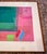 Original Signed Arlene Slavin "Jackman 1975" Large Framed Screenprint With Acrylic For Sale In Denver - Image 6 of 12