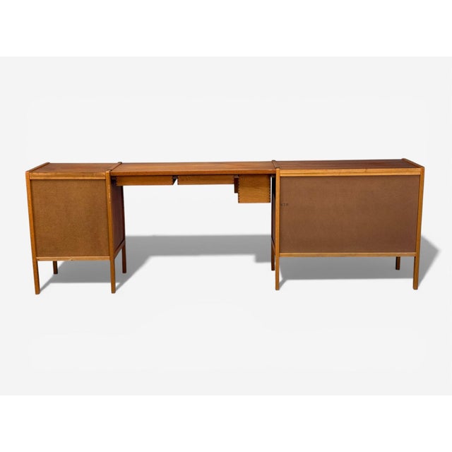 Bertil Fridhagen, Swedish Modern, Writing Desk or Vanity, Teak, Sweden, 1960s For Sale - Image 10 of 12