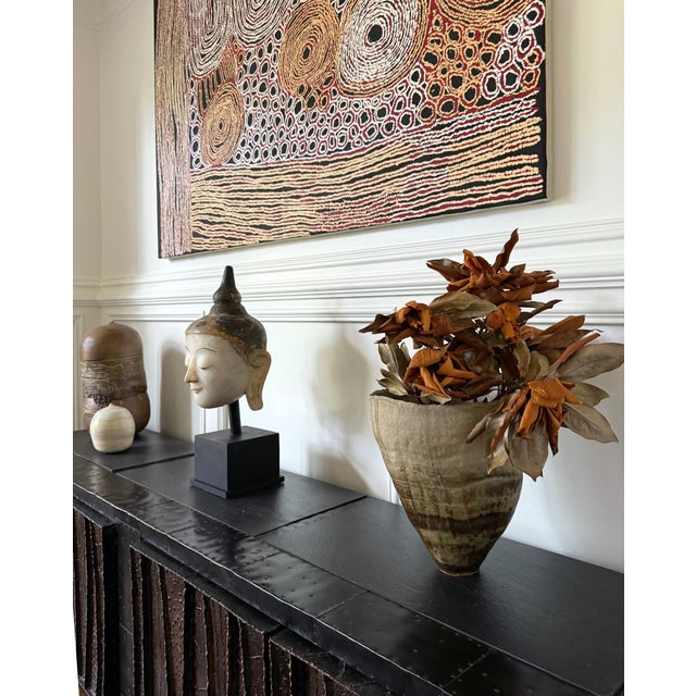 Fine Early Sculptural Ceramic Hand-built Vessel by Ewen Henderson For Sale - Image 12 of 16