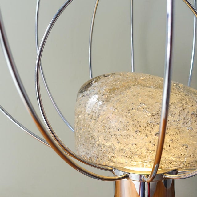 Spanish Planeta Table Lamp by Angelo Brotto for Fase, 1975 For Sale - Image 11 of 18