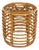 Mid-Century Modern Rattan and Bamboo Stool by Tito Agnoli, Italy, 1960s For Sale