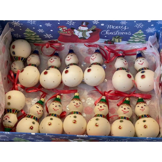 50 S Vintage European Christmas Ornaments Figurines For Sale - Image 4 of 10