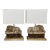 Mid 20th Century Style After Canova Neoclassical Recumbent Lion Table Lamps - a Pair For Sale