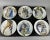 Biblical Mothers Series Plates in Fine China by Eve Licea for Knowles, 1986, Set of 6 For Sale - Image 11 of 11