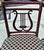 Bamboo Rattan Lyre-Back Dining Chairs, Set of 4 For Sale - Image 4 of 11