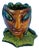 20th Century Ceramic Anthropomorphic Mask Sculptural Vase by Vallauris / Accolay France, 1960s For Sale