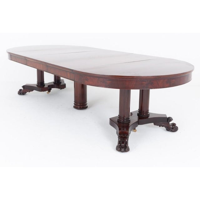Victorian Extending Split Base Dining Table, 1870s For Sale - Image 3 of 5