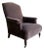Alma Napoleon Style Accent Chair in Velvet For Sale