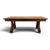 Brown Renaissance Style Oak Dining Table with Lyre-Shaped Legs For Sale - Image 8 of 8