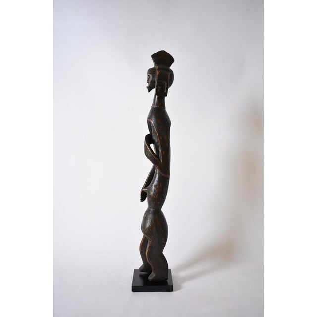 Anthropomorphic African Wooden Sculpture, 1970s For Sale - Image 6 of 6