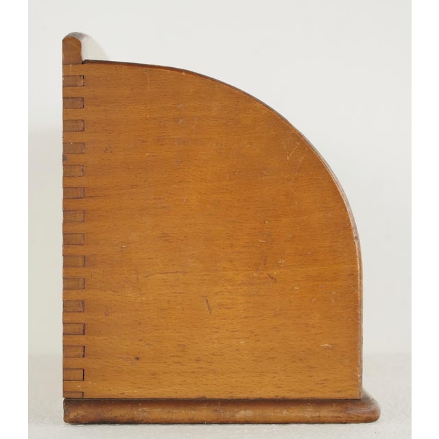 Vintage European Wooden Letter Organizer For Sale - Image 9 of 10