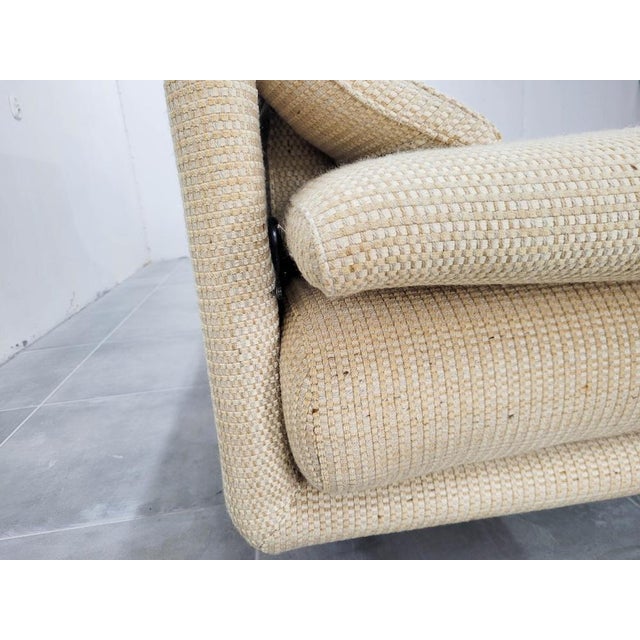 Mid-Century Alanda Sofa by P. Piva for B&b Italia For Sale - Image 6 of 16