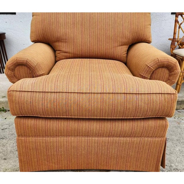 English Taylor King English Club Armchair Kings Road Collection For Sale - Image 3 of 12