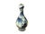 6" Oriental Blue White Scenery Graphic Small Porcelain Art Vase For Sale - Image 9 of 9