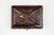 Brown Art Deco French Sewing Box in Sculpted Wood, 1890s For Sale - Image 8 of 11