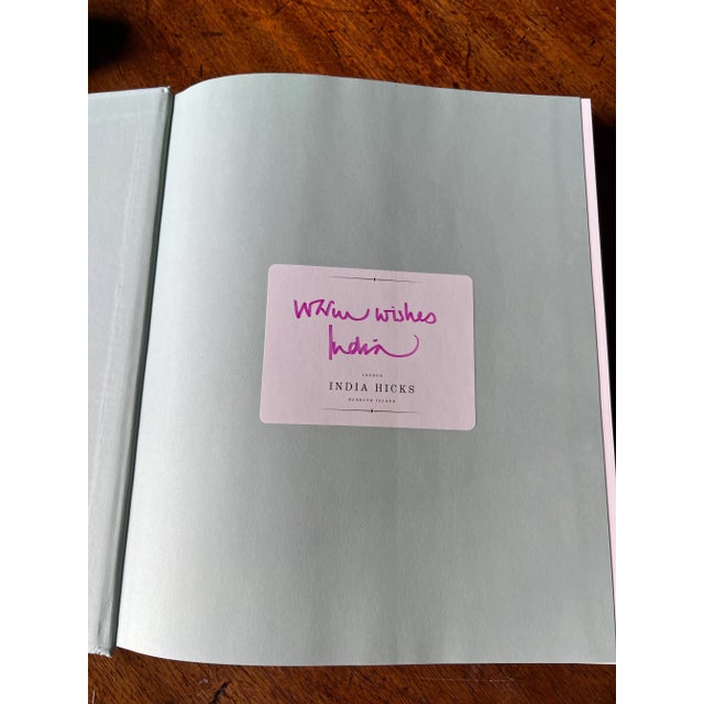 An Entertaining Story by India Hicks Signed Coffee Table Book For Sale - Image 9 of 9