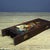 This elegant vintage Chinese table screen is crafted from rosewood (suanzhi wood), featuring a rich, dark patina and fine...