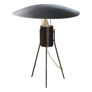 Handmade Saucer Lamp, 1960s For Sale