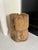 Brown Vintage Rustic Wood Stump Planter For Sale - Image 8 of 12