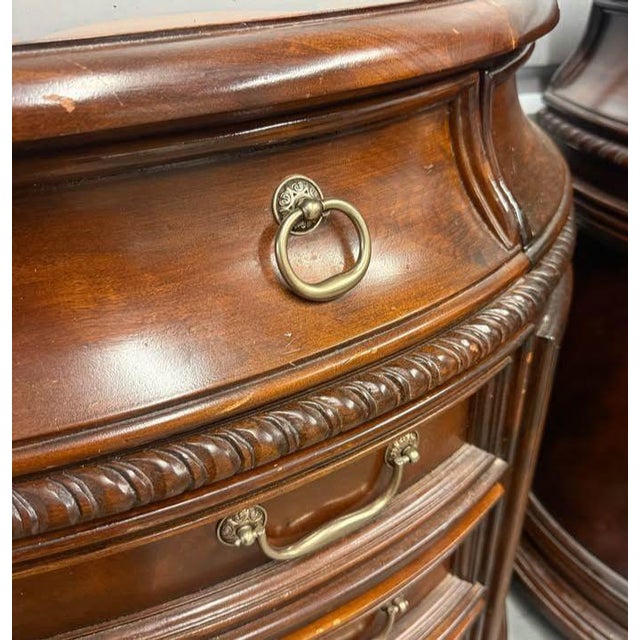 Key Features: Exquisite Craftsmanship: Hand-carved details and rich mahogany finish showcase superior artistry. Regal...