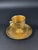 Late 19th Century Venetian Gilded Porcelain Cup and Saucer from Rigo & Co, Set of 2 For Sale - Image 9 of 11