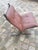 Ergonomic Chair in Leather and Curved Wood, 1970s For Sale - Image 4 of 7