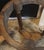Tripod base French Empire Gueridon tables, circa 1830s. Walnut, with heavy shiny lacquer and black marble tops, perfect as...