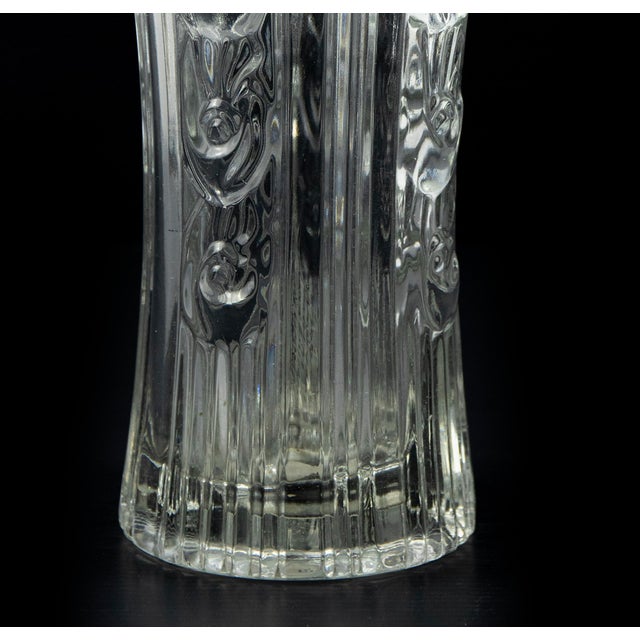 Vintage Glass Vase, 1970s For Sale - Image 4 of 5