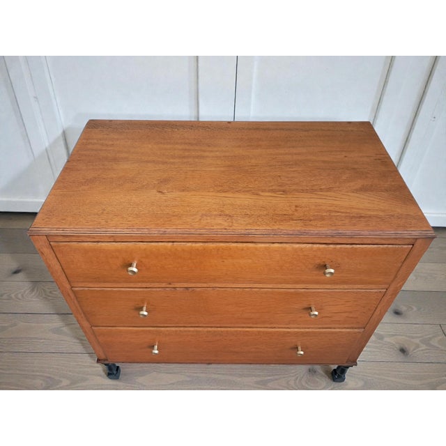 1950s Mid-Century Modern Chest of Drawers in Teak, 1950s For Sale - Image 5 of 18