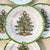 Mid-Century Modern MCM Georges Briard Yule Tide 7 5/8” Plates Vintage Christmas Tree Plates - Set of 8 For Sale - Image 3 of 12