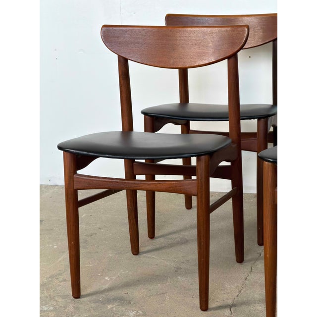 Danish Teak Dining Chairs from Harry Østergaard, 1960s, Set of 8 For Sale - Image 6 of 11