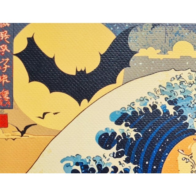 Blue Death Nyc - Batman - Limited Edition With Certificate For Sale - Image 8 of 10