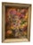 R Poirot, Bouquet, 1950s, Oil on Canvas For Sale