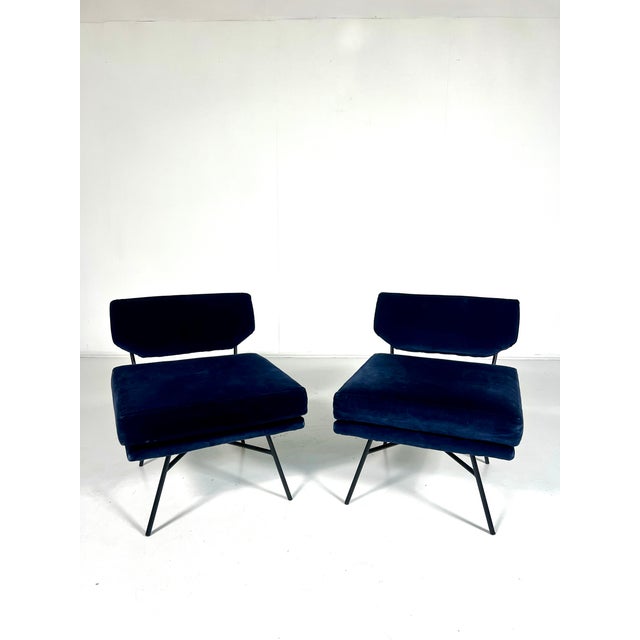 Arflex Elettra Lounge Chairs by BBPR for Arflex, Set of 2 For Sale - Image 4 of 7