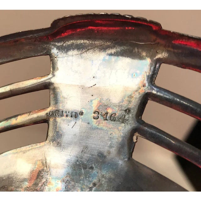 Art Nouveau French Pewter Tray, 1910s For Sale - Image 4 of 12